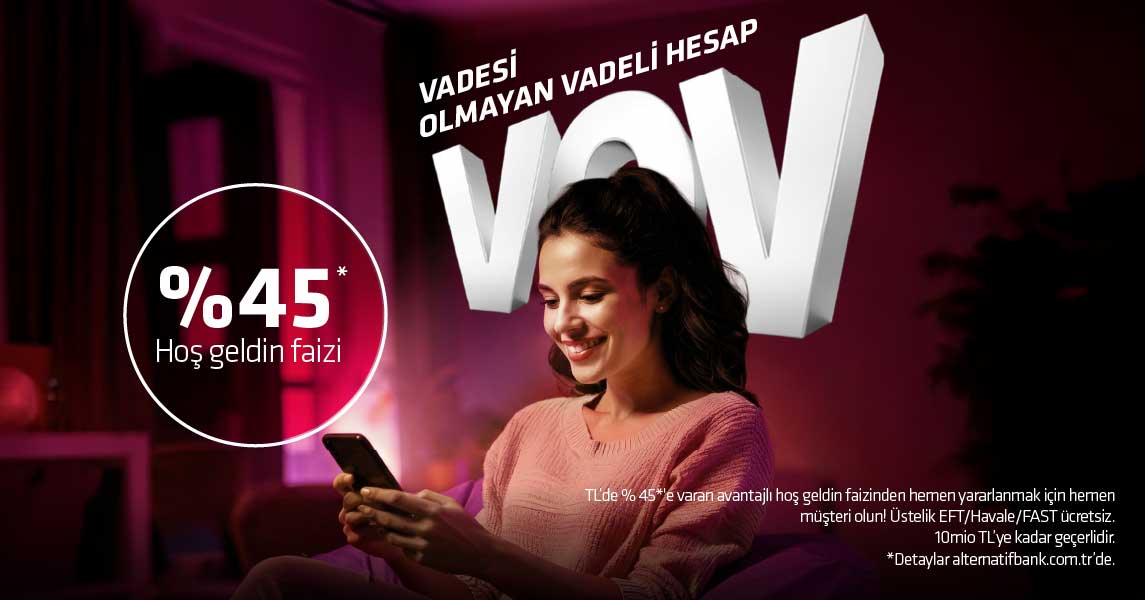 Alternatif Bank'tan Biriktirmenin VOV Dedirten Hali